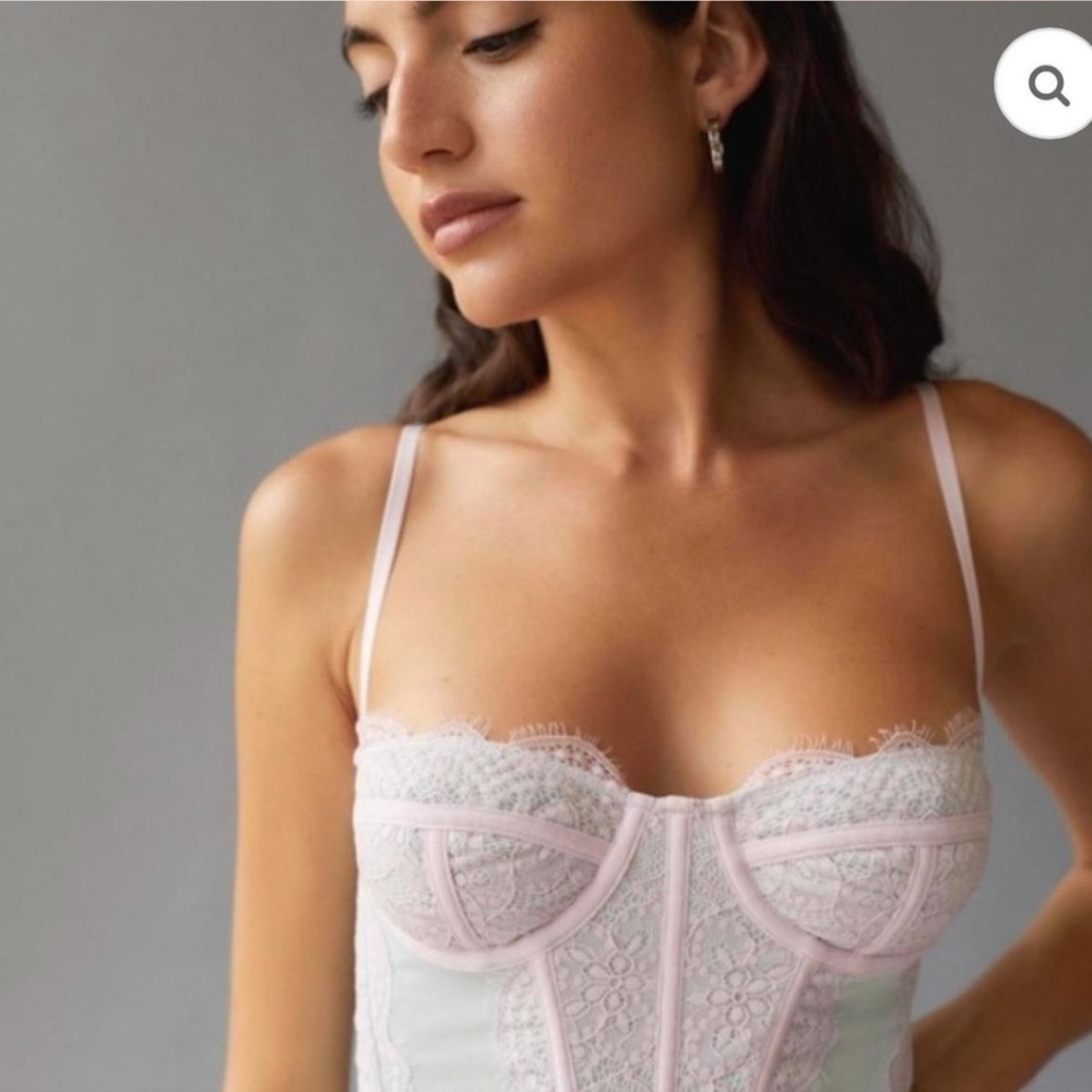 Urban Outfitters Out from Under Modern Love Corset Top